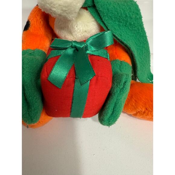 Vintage 1990s Y2K Disney Parks Tigger Christmas Plush Santa Hat Gift WDW 12 - Picture 7 of 12